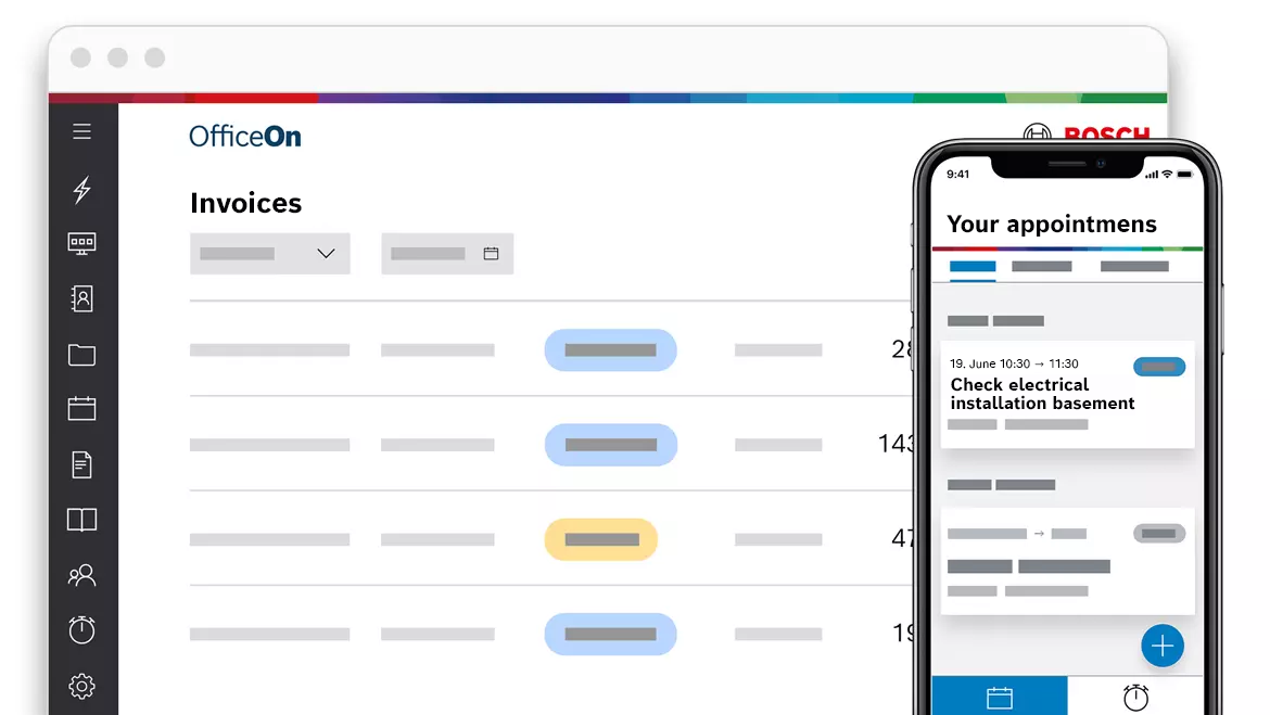 Prices For Your Tradesmen Software OfficeOn Bosch Professional